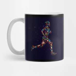 Running Man Mug
